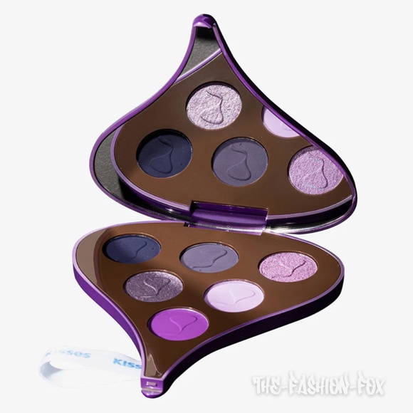 Glamlite Hershey's Kisses Special Dark Chocolate 6 Shades Eyeshadow Palette NEW - Picture 7 of 13